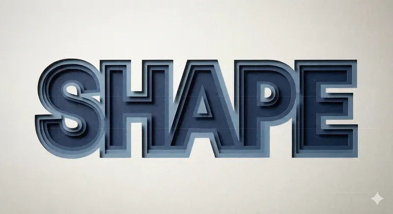Paper Cut Depth Logo Generator
