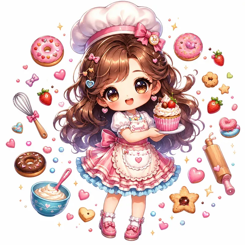 Cute Chibi School Dreams