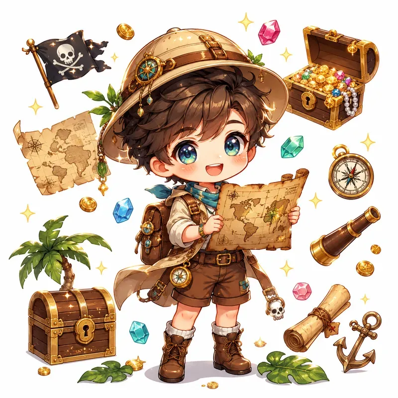Cute Chibi School Dreams