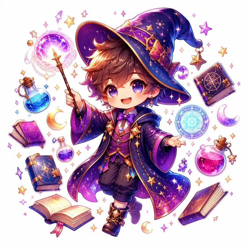 Cute Chibi School Dreams