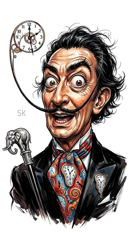 Cinematic Satirical Street Caricatures