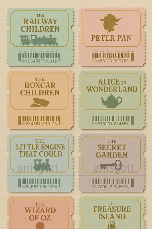 Vintage Ticket Sheets Junk Journals