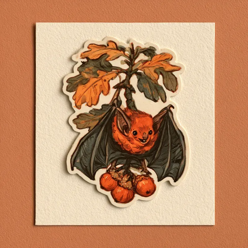 Vintage Spooky Cute Stickers