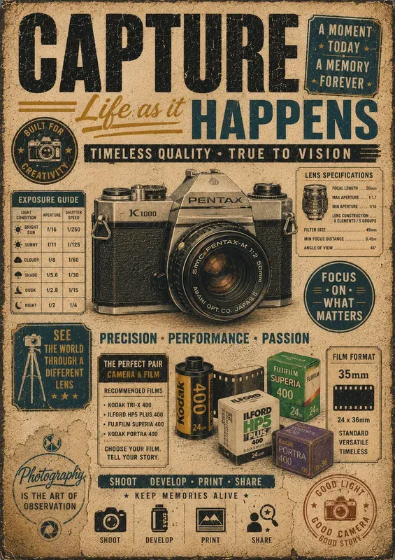 Retro Heritage Poster Collections