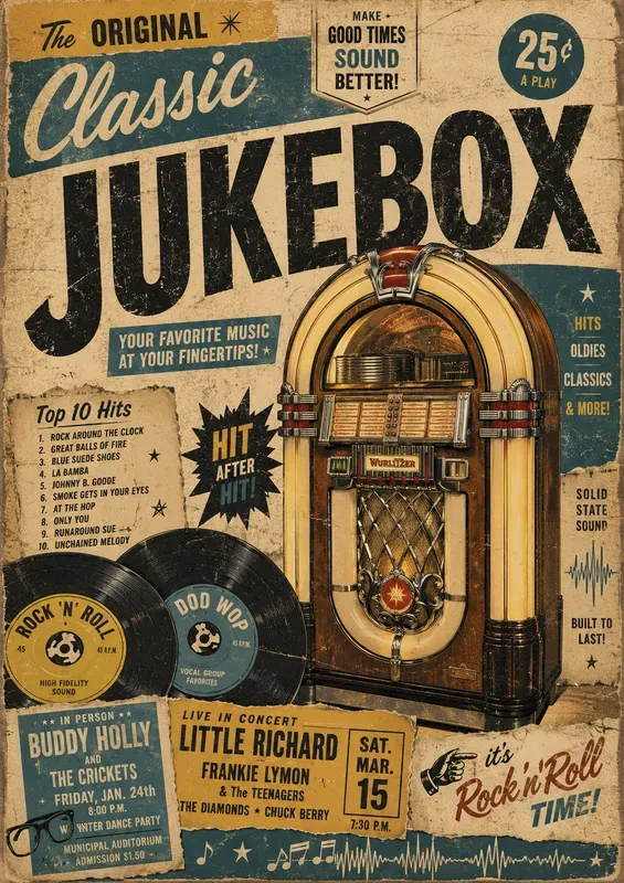 Retro Heritage Poster Collections