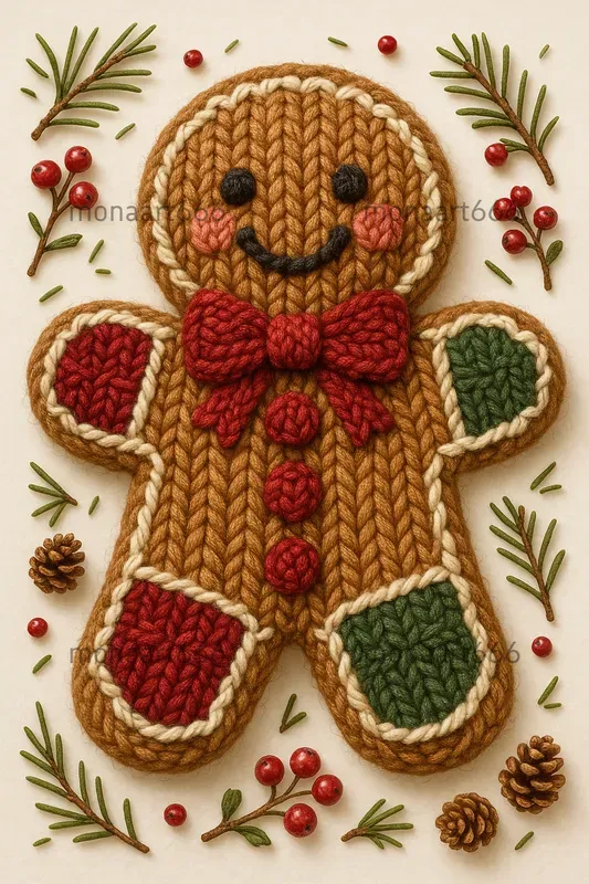 Cozy Knitted Christmas Tapestries