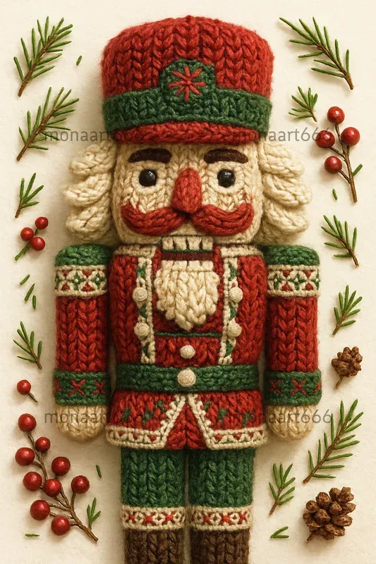 Cozy Knitted Christmas Tapestries