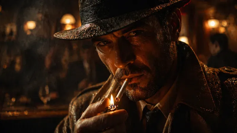 Cinematic Movie Scene Portraits