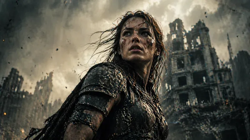Cinematic Movie Scene Portraits