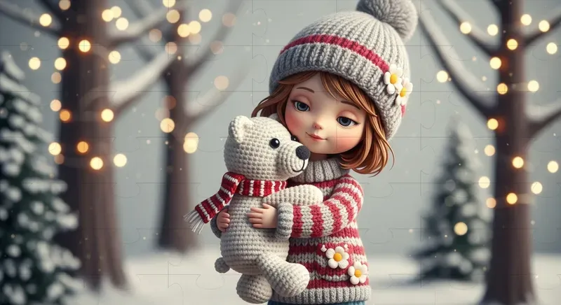 Cozy Semichibi Christmas Characters