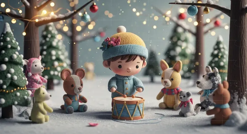 Cozy Semichibi Christmas Characters