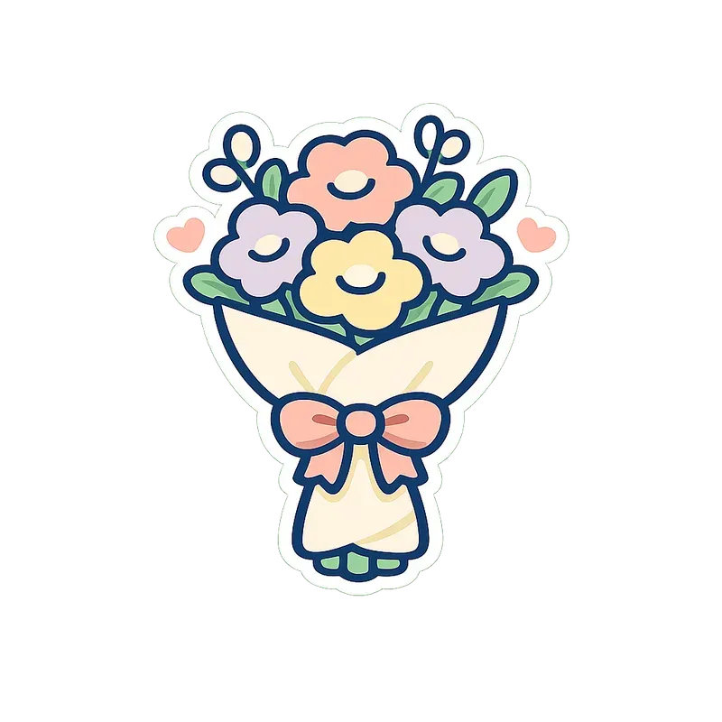 Minimal Kawaii Sticker Generator Premis