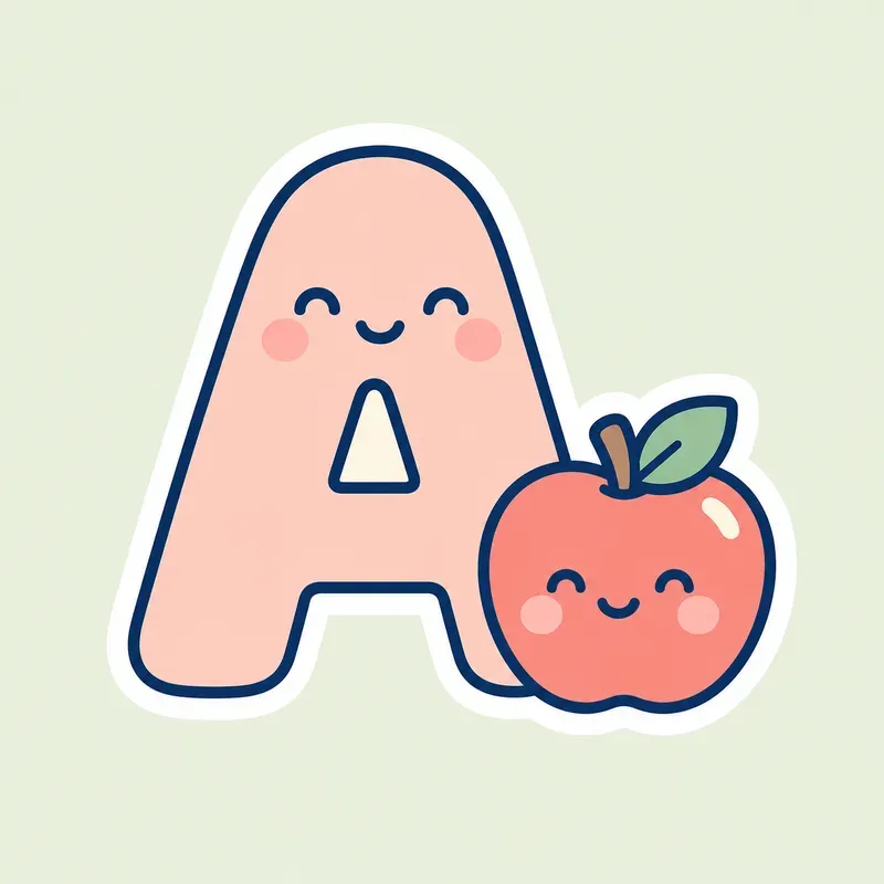 Minimal Kawaii Sticker Generator Premis