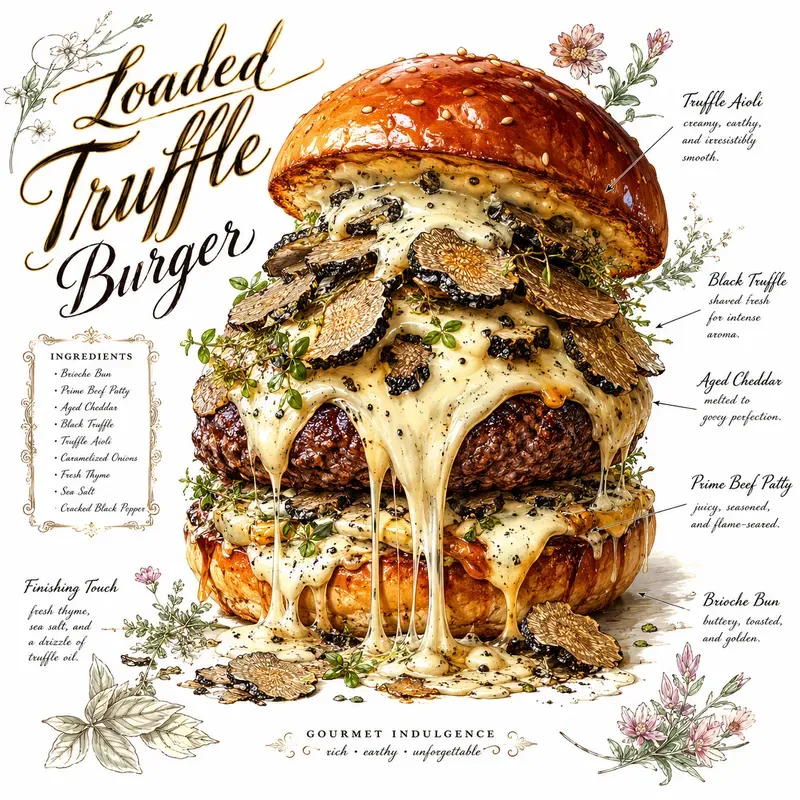 Gourmet Food Stickers