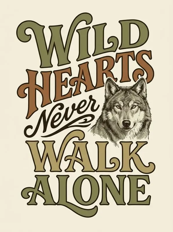 Vintage Animal Quote Tees