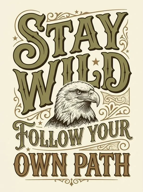 Vintage Animal Quote Tees
