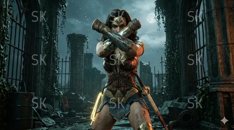 4K 3D Cinematic Comic Characters