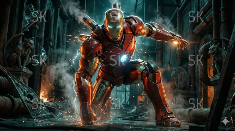 4K 3D Cinematic Comic Characters