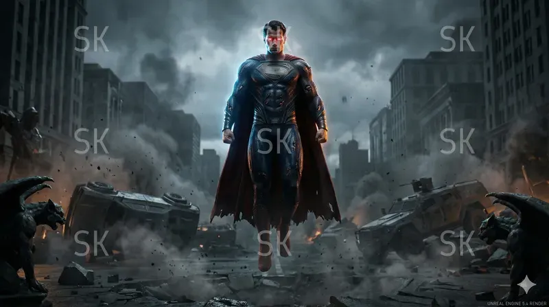 4K 3D Cinematic Comic Characters