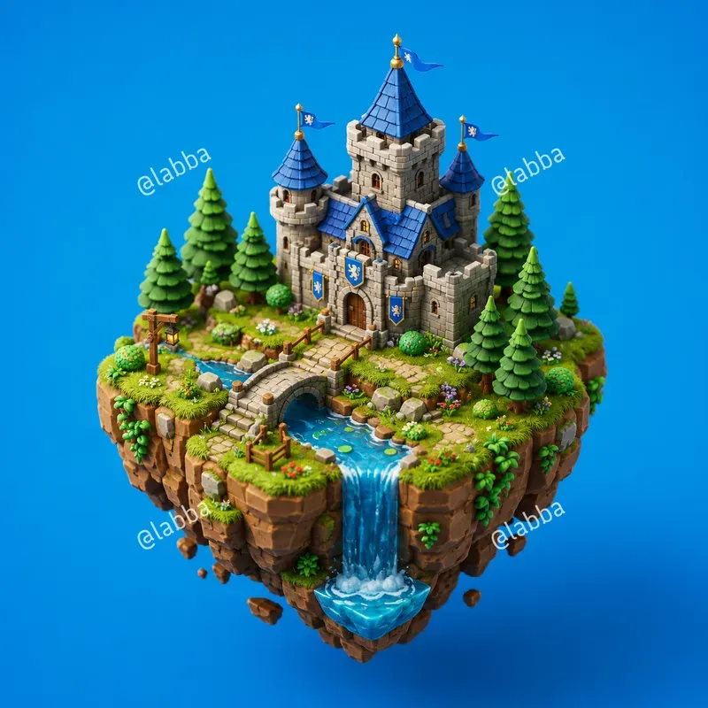 3D Isometric Diorama Concepts