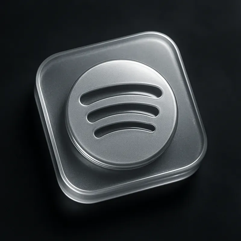 3D Glossy Brand Icons