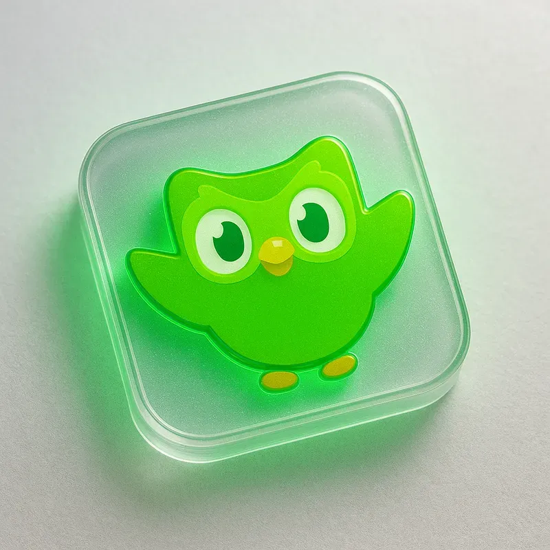 3D Glossy Brand Icons