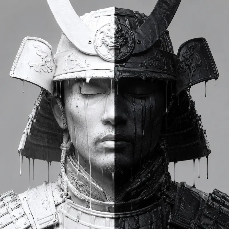 Dual Melt Portrait Style