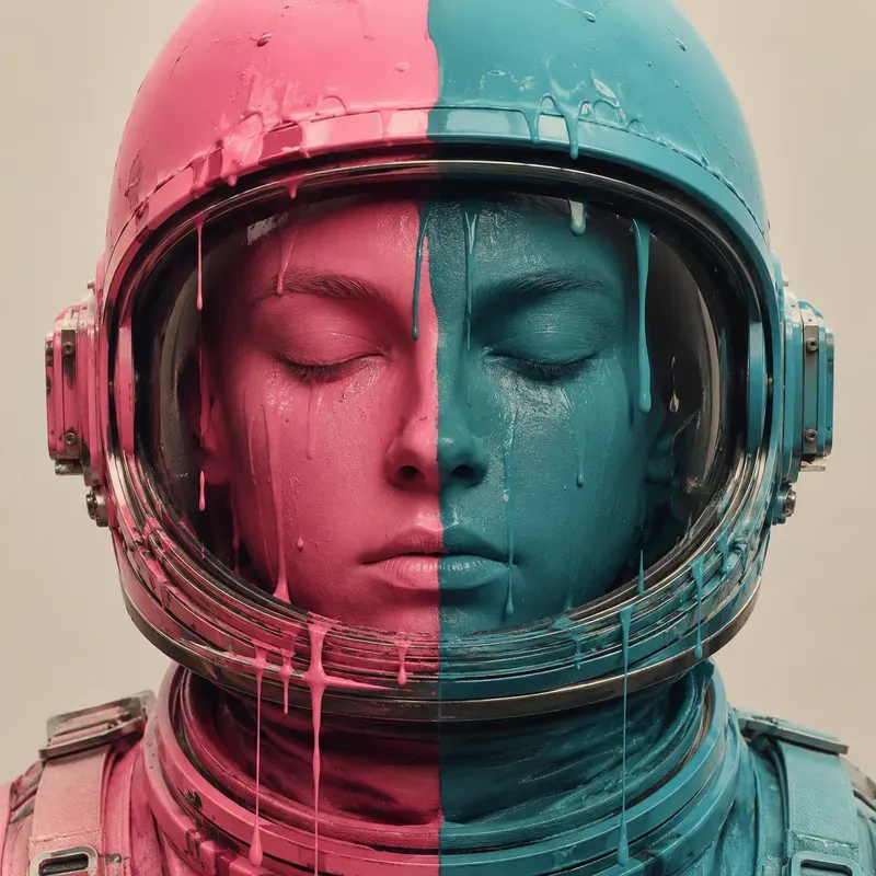 Dual Melt Portrait Style