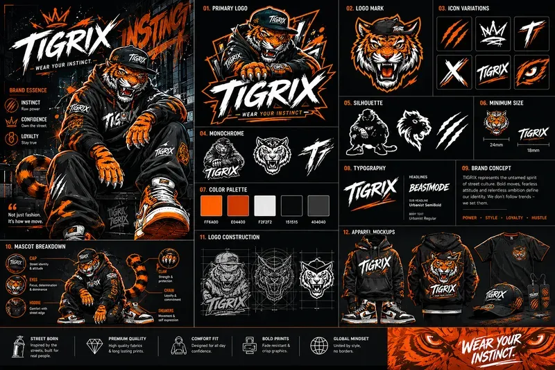 Mascot Brand Identity System Generator