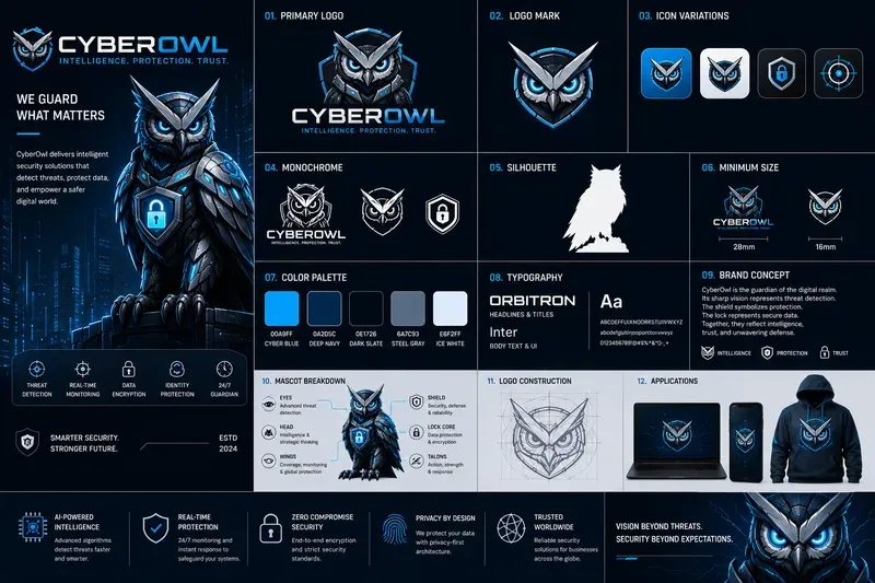 Mascot Brand Identity System Generator