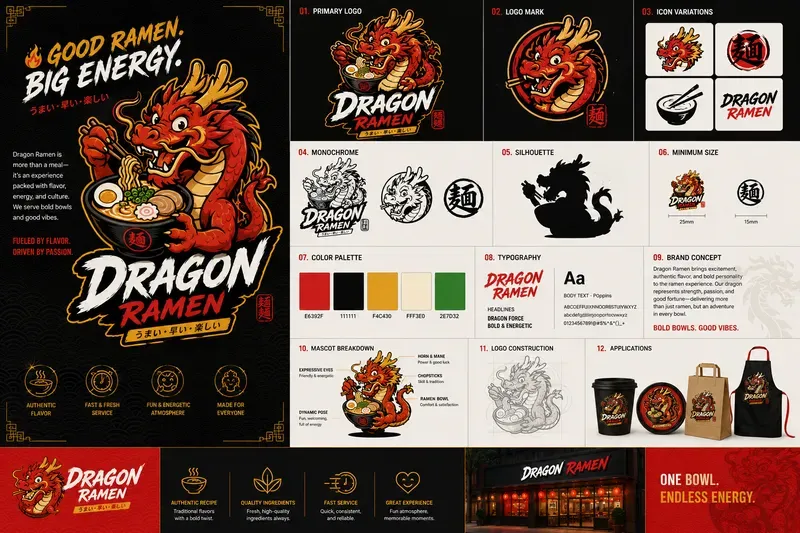 Mascot Brand Identity System Generator