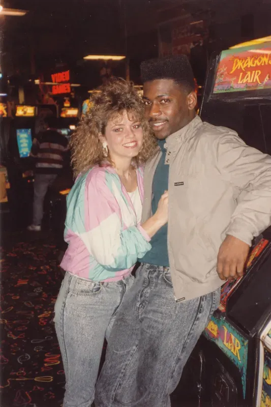 80s Couple Date Night Photos