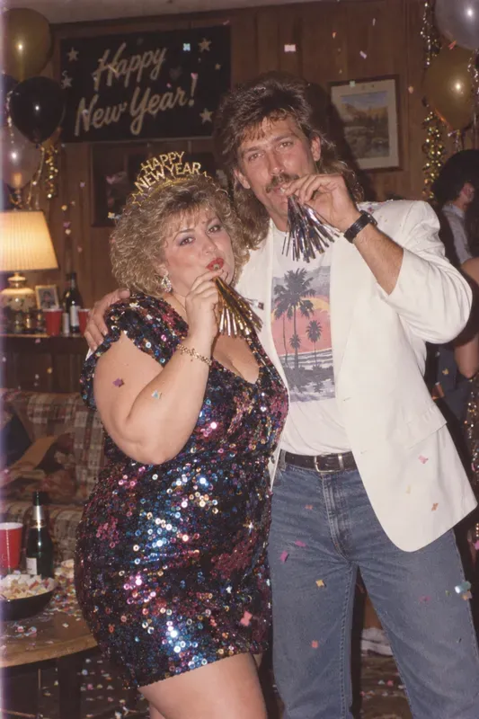 80s Couple Date Night Photos
