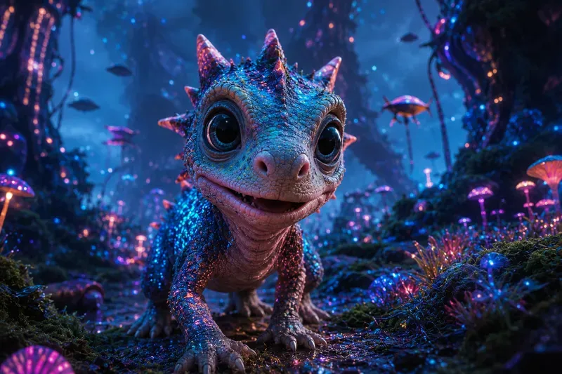 Cinematic Cute Creature Generator