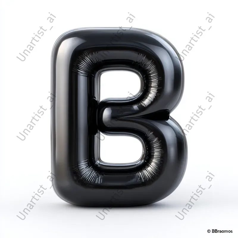3D Soft Balloon Letters