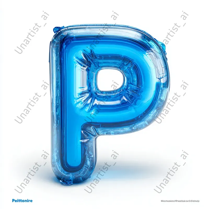 3D Soft Balloon Letters