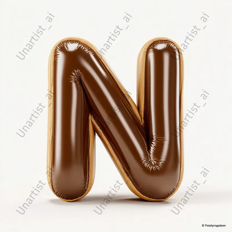 3D Soft Balloon Letters