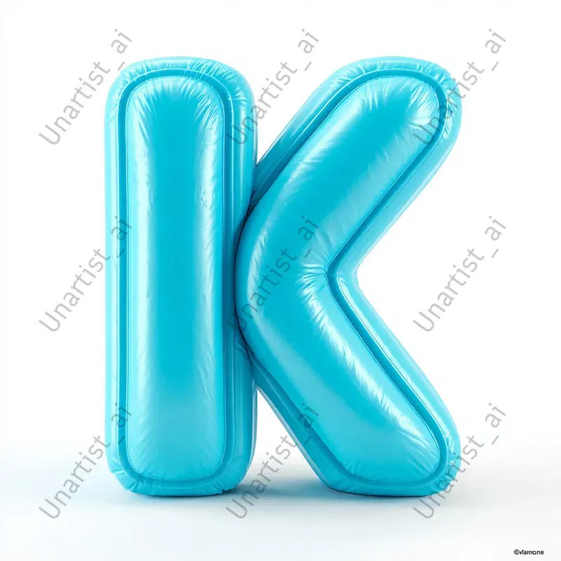 3D Soft Balloon Letters