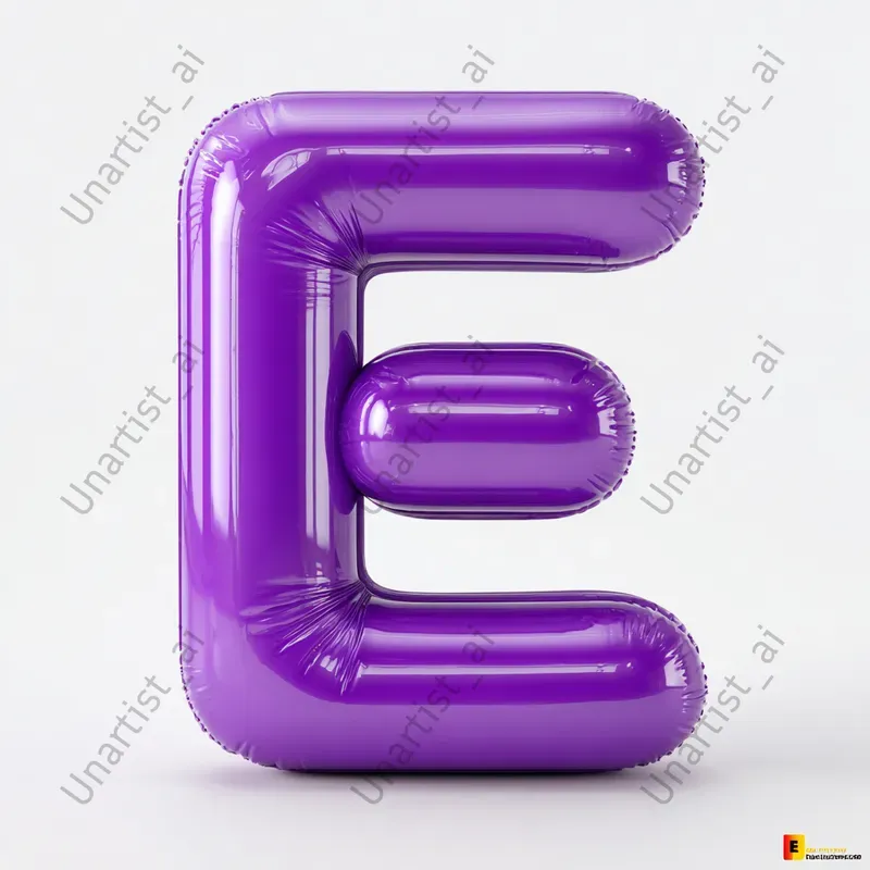 3D Soft Balloon Letters