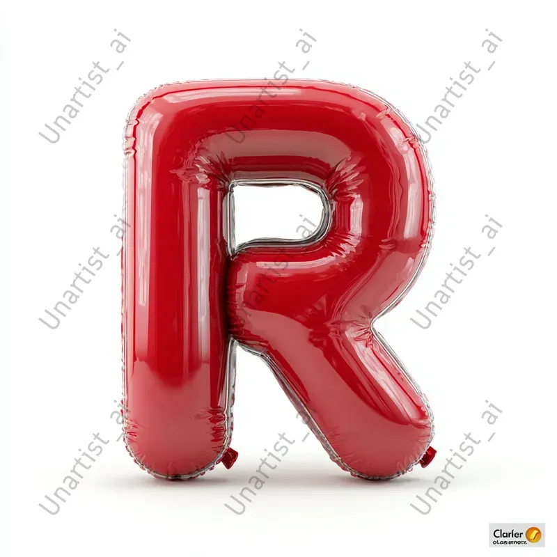 3D Soft Balloon Letters