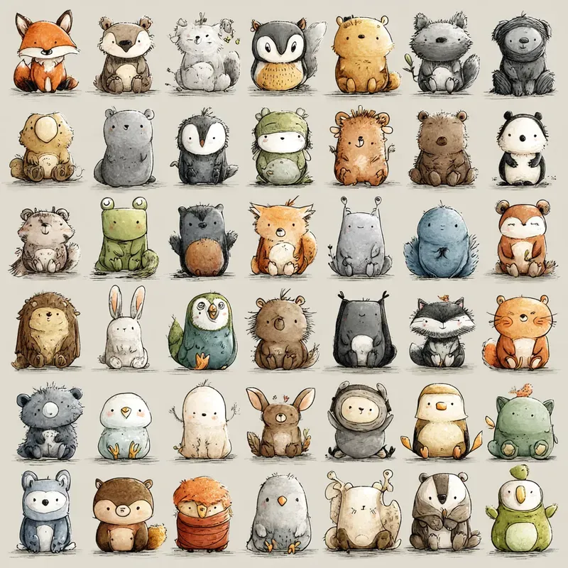 Cute Doodle Collections