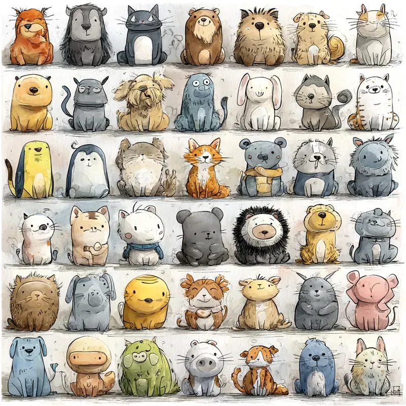 Cute Doodle Collections