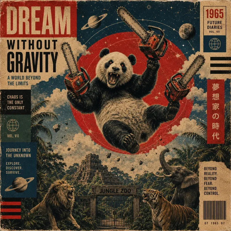 Newspaper Exotic Animal Landscapes