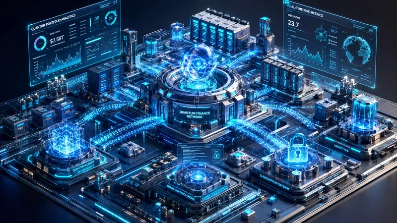 3D Isometric Tech Ecosystem Dioramas