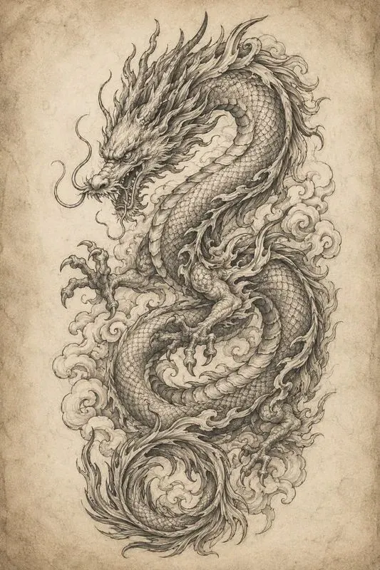 Mystical Tattoo Sketch Collections