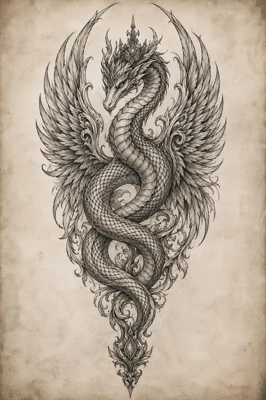 Mystical Tattoo Sketch Collections