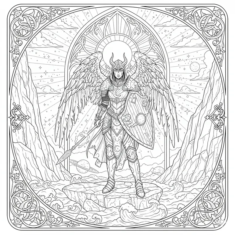 Romantasy Dark Academia Coloring Books