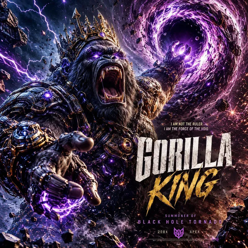 Cosmic Chaos Poster Generator