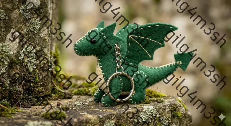 Handcrafted Plush Keychains