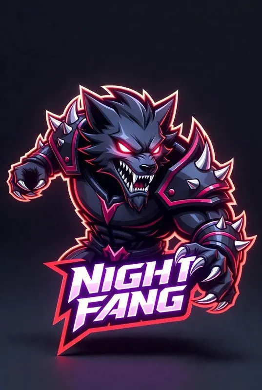 3D Esports Mascot Logo Aggressive Style